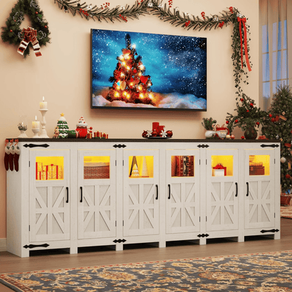95" TV Stand Entertainment Center for 100/90/80 Inch TVs