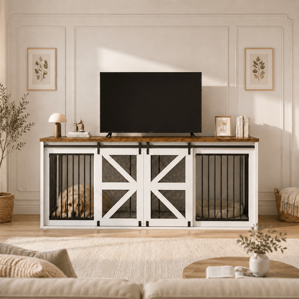 Furniture-Style Dog Crates
