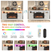 Electric Fireplace TV Stand for 70/75/80 Inch TV