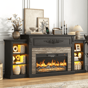 Electric Fireplace TV Stand for 95 Inch TV