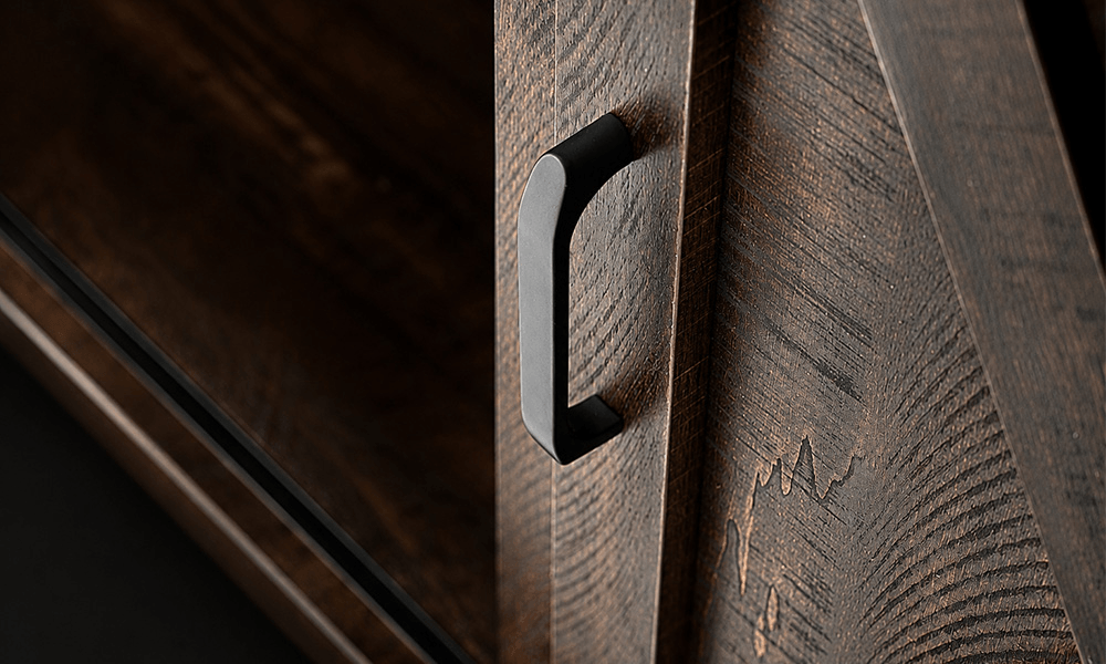 Matte Black Metal Pulls
