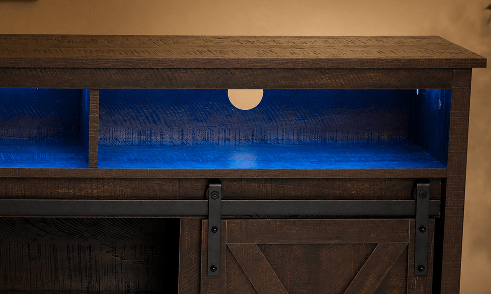 Ambient LED Display Shelf