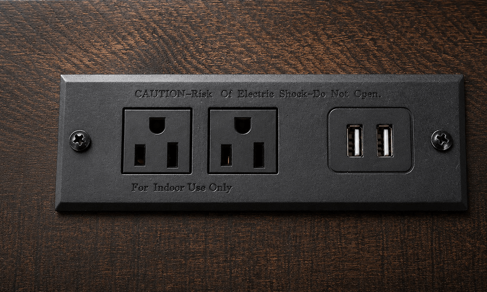 Built-In Charging Hub