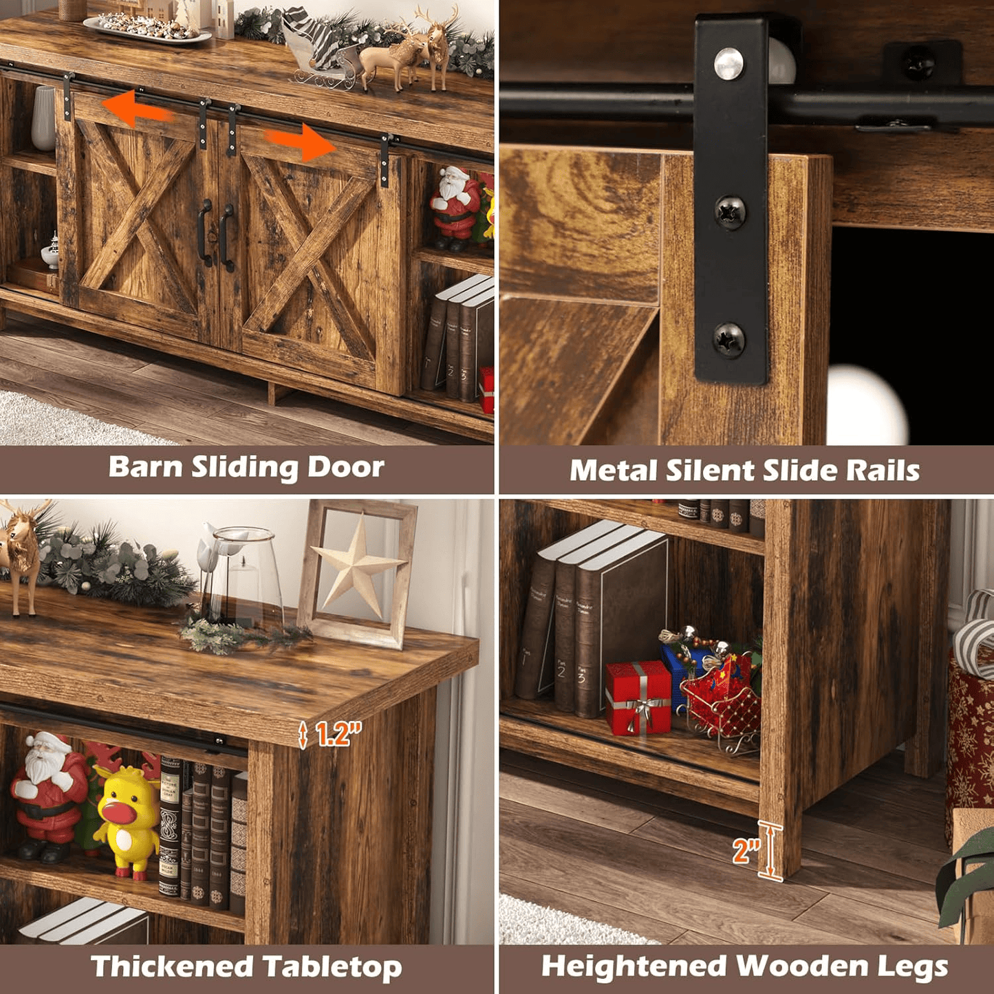 TV Stand Entertainment Center for 65 Inch TV
