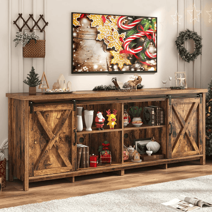 TV Stand Entertainment Center for 80 Inch TV