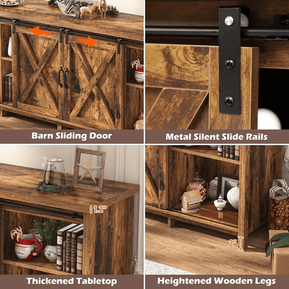 TV Stand Entertainment Center for 80 Inch TV