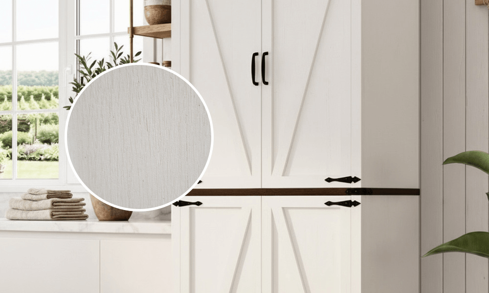 Textured Woodgrain Finish
